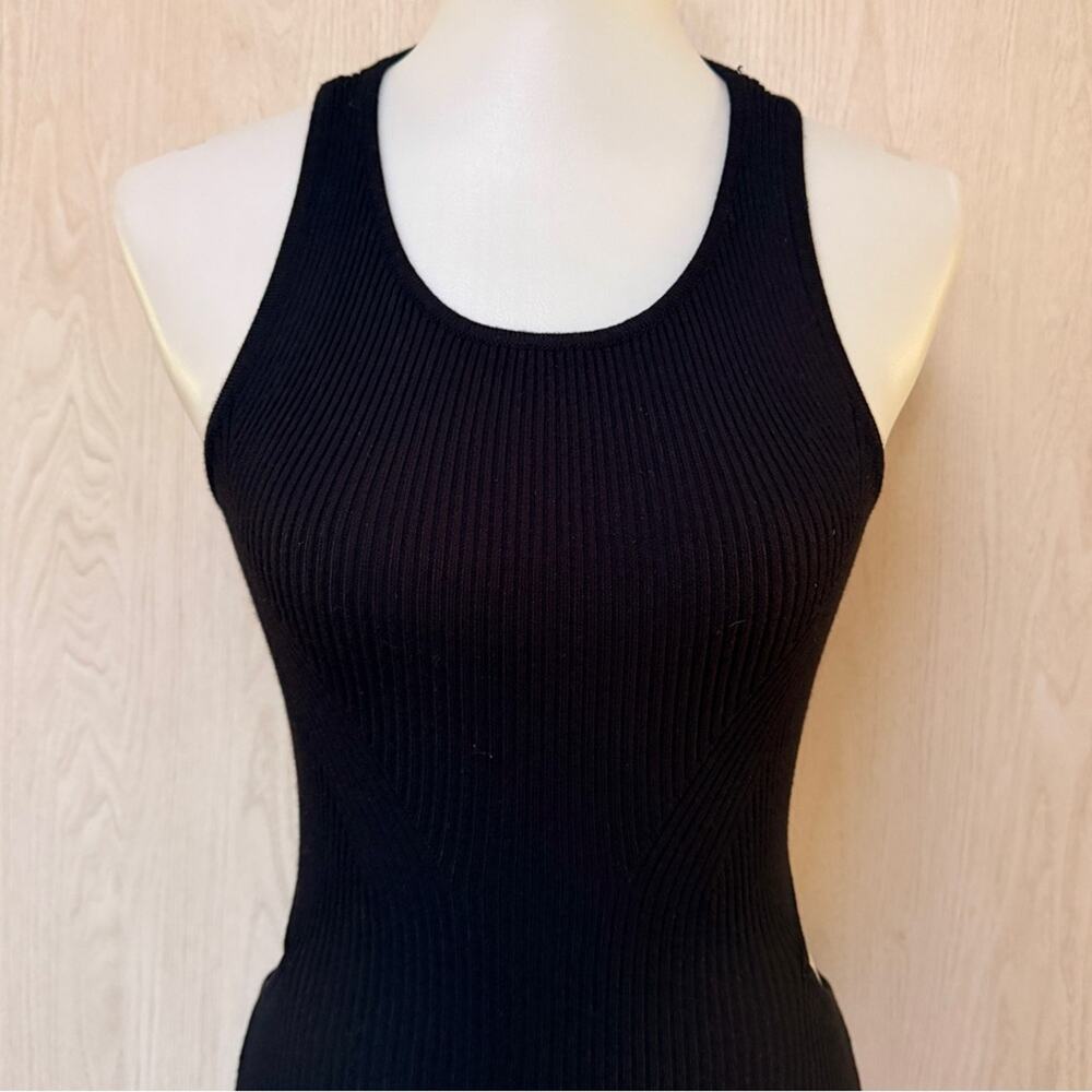 House of Harlow 1960 Black rib knit Cutout Midi Dress size small - Picture 5 of 11